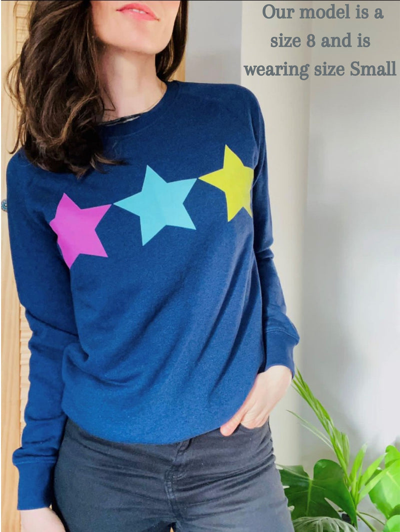 'Starlight' Organic Sweatshirt by stray funk design