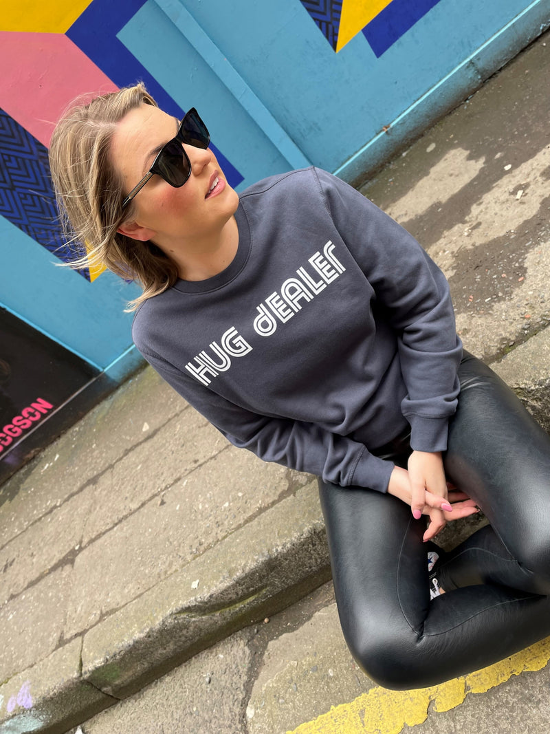 Hug Dealer Organic sweatshirt by stray funk design