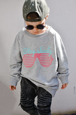 'Stay Shady' Kids Organic Sweatshirt by stray funk design