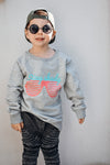 'Stay Shady' Kids Organic Sweatshirt by stray funk design