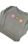 'Shining Star' Organic Terry Sweatshirt by stray funk design