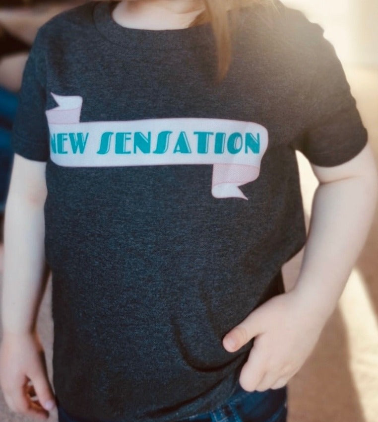 'New Sensation' Kids Organic Tee